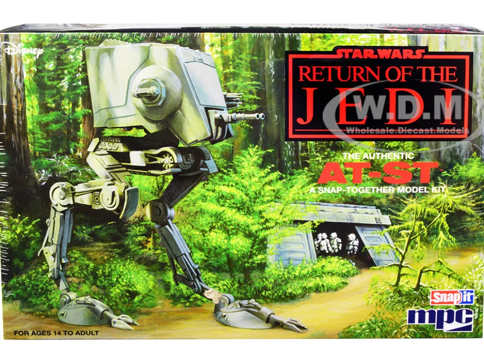 Skill 2 Snap Model Kit AT-ST Star Wars: Return of the Jedi Movie Scale Model MPC MPC966