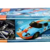 Skill 2 Snap Model Kit 2006 Ford GT Gulf Oil 1/25 Scale Model Polar Lights POL955
