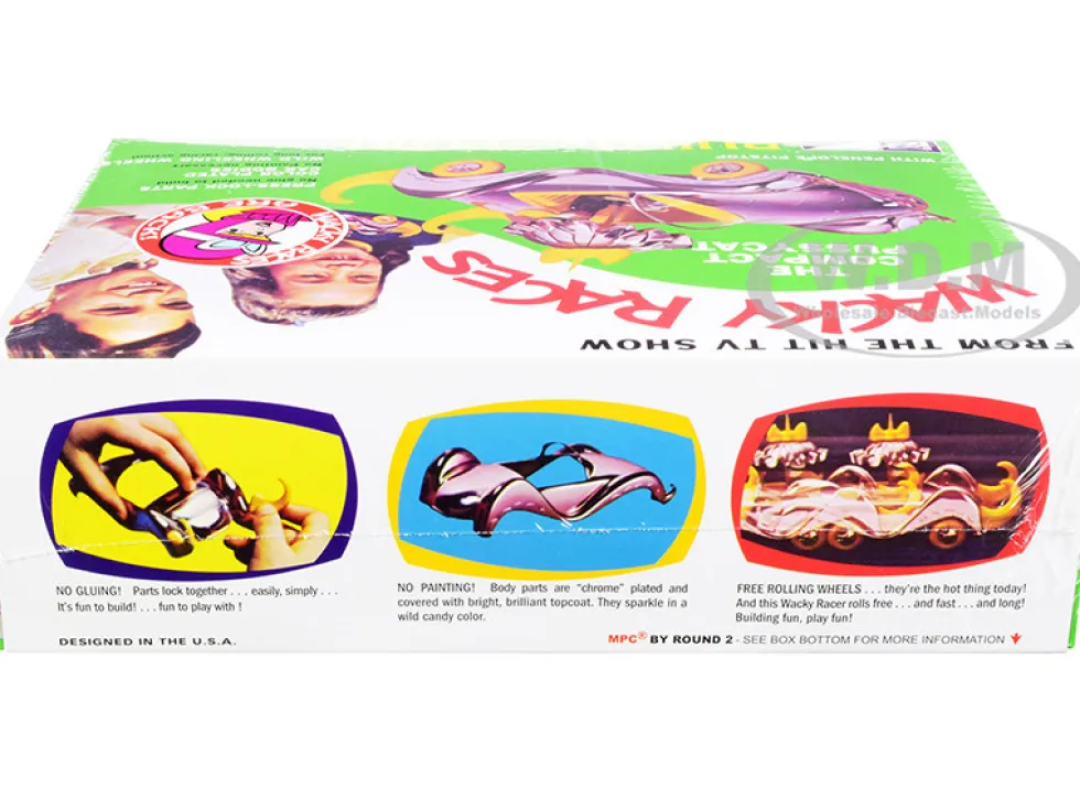 Skill 2 Snap Model Kit The Compact Pussycat Penelope Pitstop Figurine Wacky Races 1968 TV Series 1/25 Scale Model MPC MPC934
