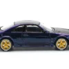 Skyline GT-R (R33) RHD (Right Hand Drive) Midnight Purple Metallic with Carbon Hood 1/64 Diecast Model Car by Pop Race