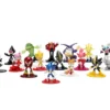 Sonic The Hedgehog Set of 18 Diecast Figures Wave 2 "Nano Metalfigs" Series Diecast Models by Jada