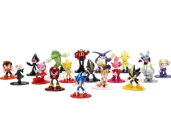 Sonic The Hedgehog Set of 18 Diecast Figures Wave 2 "Nano Metalfigs" Series Diecast Models by Jada