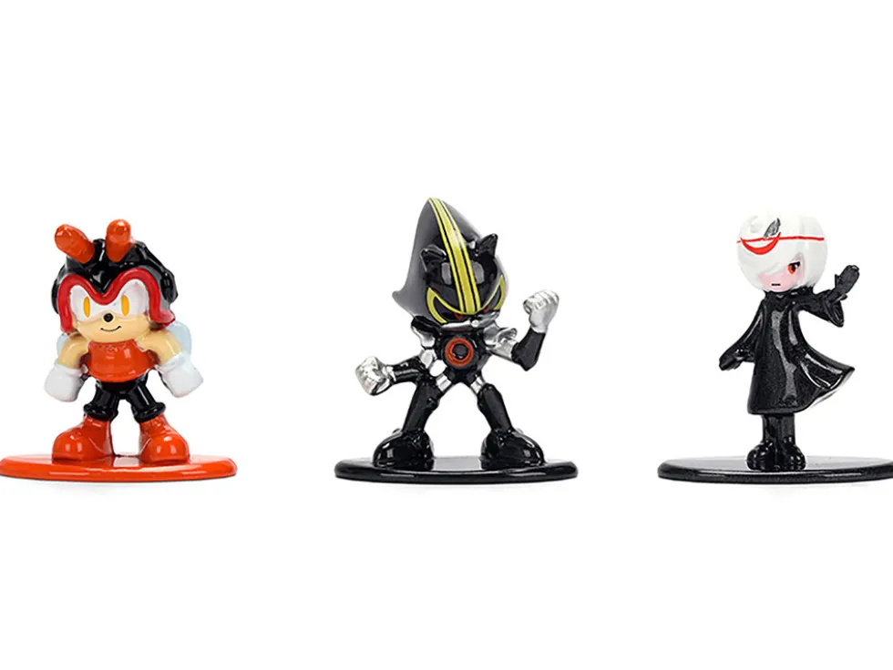 Sonic The Hedgehog Set of 18 Diecast Figures Wave 2 "Nano Metalfigs" Series Diecast Models by Jada