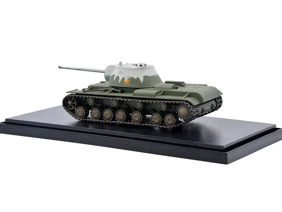 Soviet Kliment Voroshilov KV 3 Heavy Tank Winter Camouflage 1/72 Diecast Model Panzerkampf 12163PB