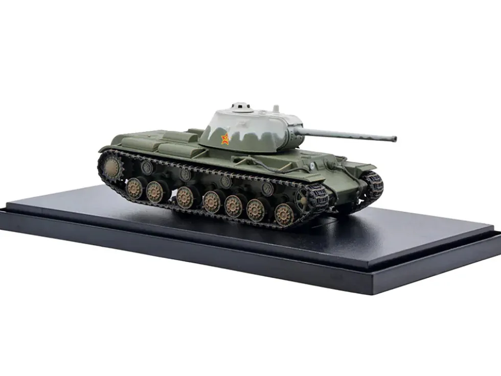 Soviet Kliment Voroshilov KV 3 Heavy Tank Winter Camouflage 1/72 Diecast Model Panzerkampf 12163PB