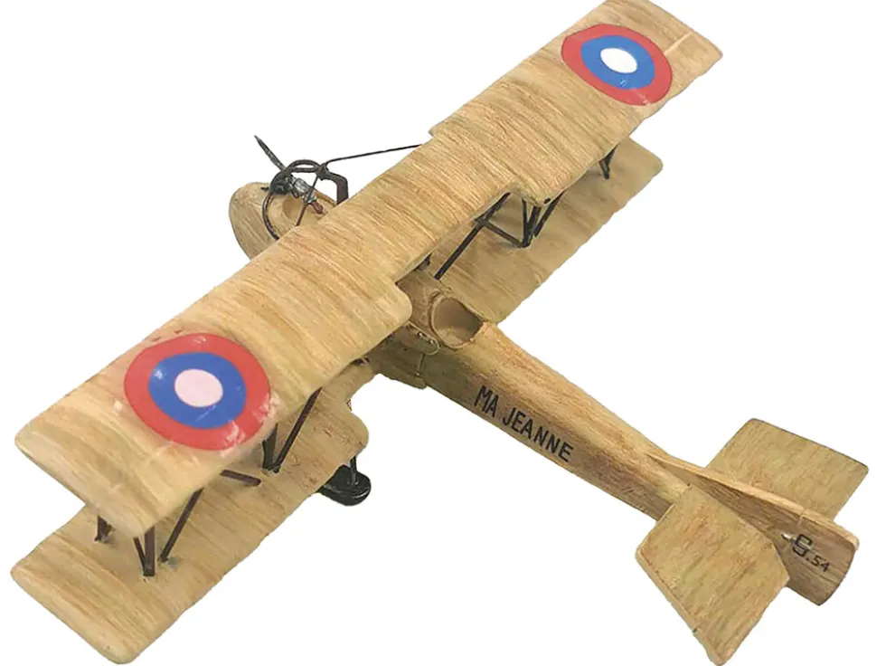 SPAD SA 4 Aircraft with Ski Gear "French Air Force" 1/72 Model Airplane by Wings of the Great War