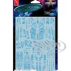 Star Trek: The Next Generation U.S.S. Enterprise NCC-1701-D Aztec Decal Set 1/1400 Scale by AMT