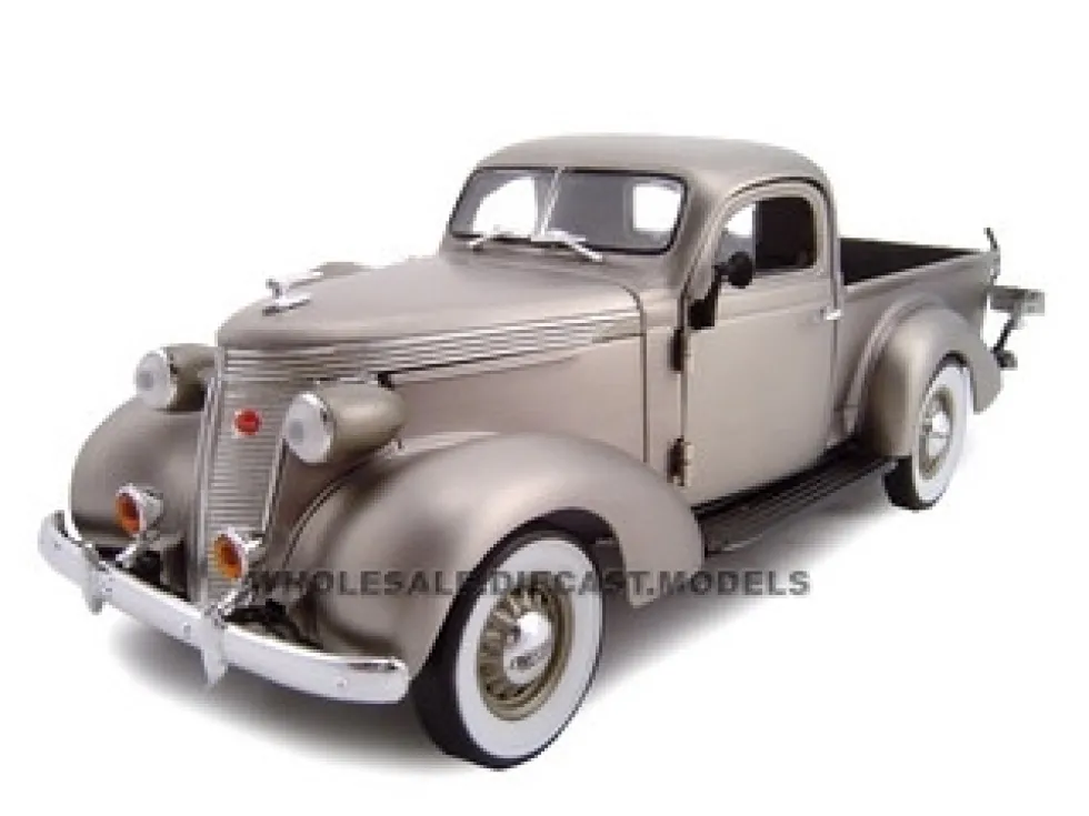 1937 Studebaker Pickup Titanium 1/24 Diecast Car Model Unique Replicas 18568