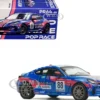 Subaru BRZ #88 Blue with Graphics "Tokyo Subaru Racing" 1/64 Diecast Model Car by Pop Race