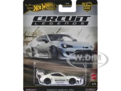 Subaru BRZ Pandem RHD (Right Hand Drive) White Metallic "Circuit Legends" Series Diecast Model Car by Hot Wheels