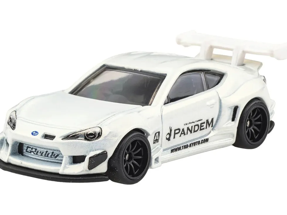 Subaru BRZ Pandem RHD (Right Hand Drive) White Metallic "Circuit Legends" Series Diecast Model Car by Hot Wheels