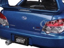 Subaru Impreza WRX STi Blue 1/24 Diecast Car Model Motormax 73330