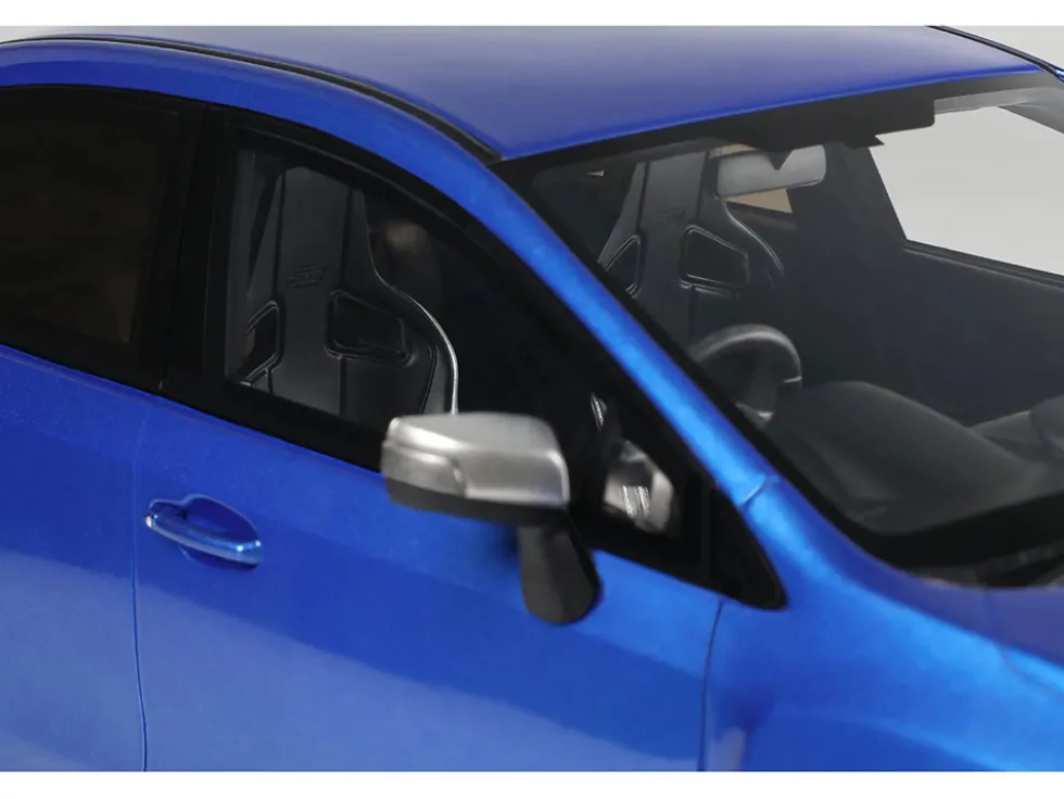 2015 Subaru WRX Sti S207 RHD (Right Hand Drive) Blue Pearl Metallic Limited Edition to 2000 pieces Worldwide 1/18 Model Car by Otto Mobile