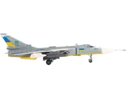 Sukhoi Su-24M Fencer-D Bomber Aircraft "Ukraine War" (2023) Ukrainian Air Force 1/72 Diecast Model by JC Wings