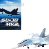 Sukhoi Su 30M2 Flanker C Fighter Aircraft #80 Russian Air Force Wing Series 1/72 Diecast Model Panzerkampf 14645PF80