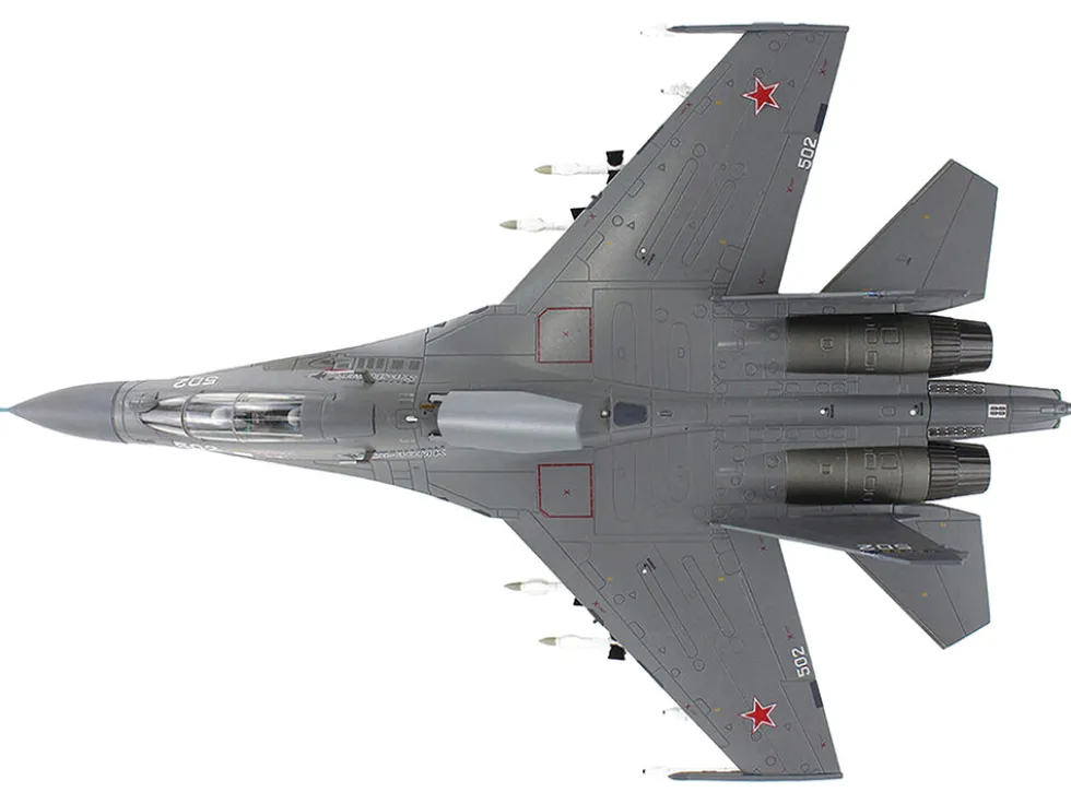 Sukhoi Su-30Mk Flanker Fighter Aircraft "502" (2011) Russian Air Force "Air Power Series" 1/72 Diecast Model by Hobby Master