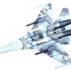 Sukhoi Su-30MKK Flanker-G Fighter Aircraft #504 "Russian Air Force" "Wing" Series 1/72 Diecast Model by Panzerkampf