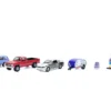 Summer Cookout Diorama Set of 7 pieces 1/64 Diecast Model Cars by Greenlight
