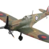 Supermarine Spitfire Mk.1a Fighter Aircraft "J/P9374, Dunkirk" British Royal Air Force "Air Power Series" 1/48 Diecast Model by Hobby Master