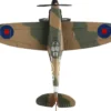 Supermarine Spitfire Mk II Fighter Aircraft Battle of Britain Royal Air Force 1/93 Diecast Model Airplane Postage Stamp PS5335-3
