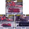 Team Transport 3 piece Set H 2025 "Car Culture" Series Diecast Model Cars by Hot Wheels