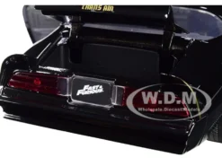 Tego’s 1977 Pontiac Firebird Black Fast & Furious Movie 1/24 Diecast Model Car Jada 30756