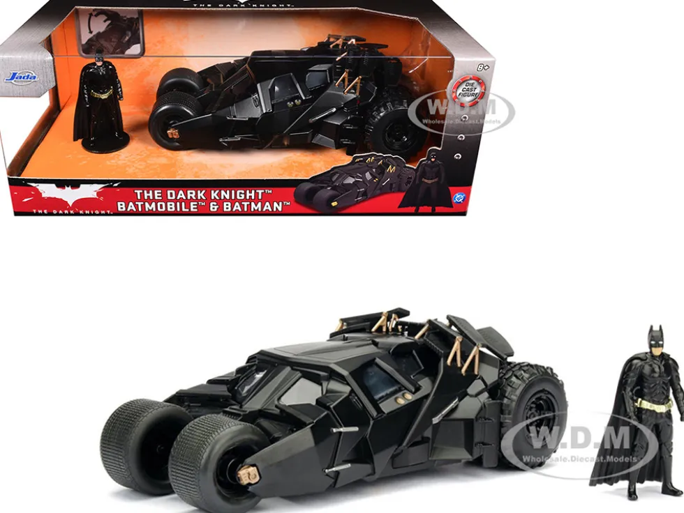 2008 The Dark Knight Tumbler with diecast Batman Figure 1/24 Diecast Model Car Jada 98261