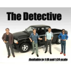 The Detective #4 Figure For 1:18 Scale Models American Diorama 23894
