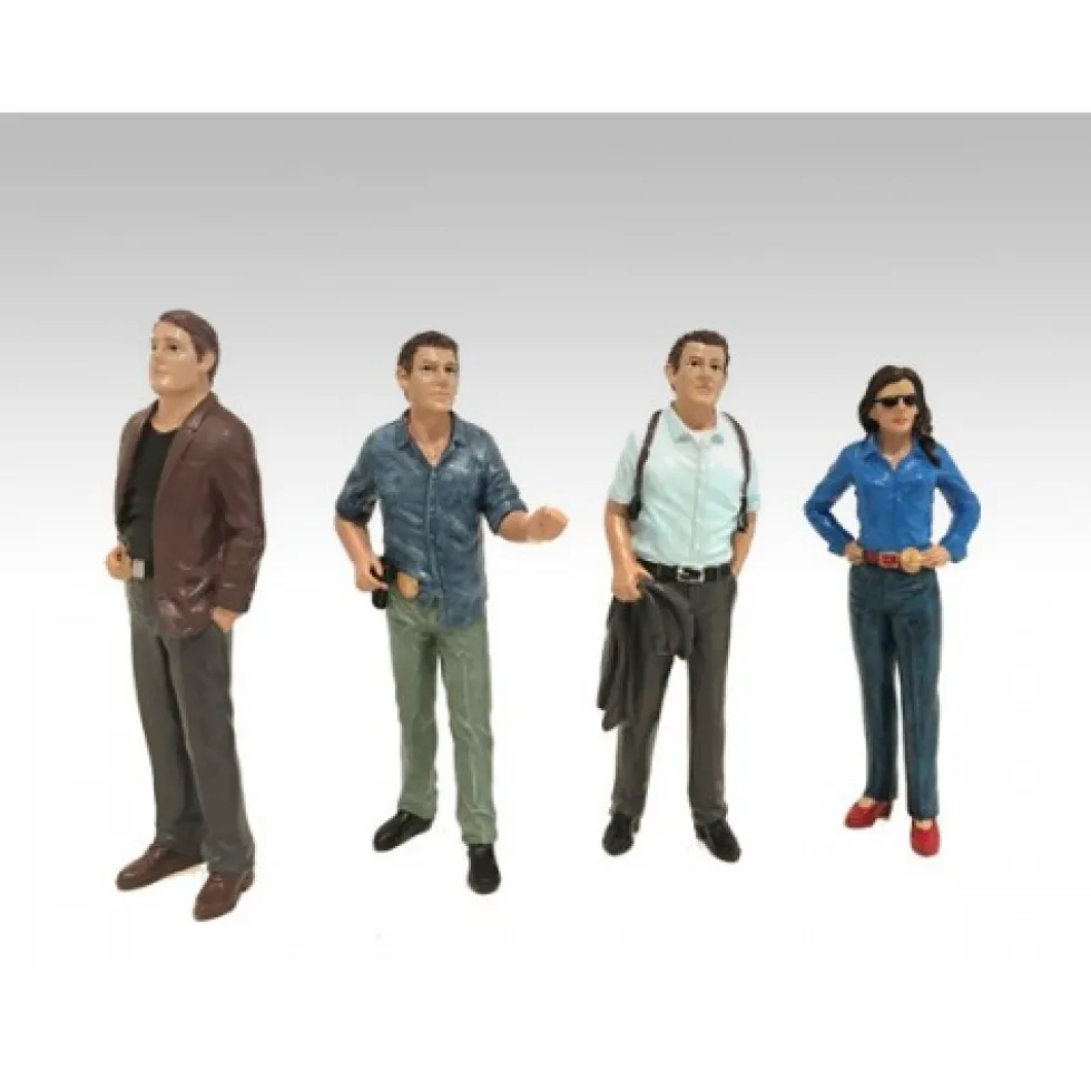The Detective #2 Figure For 1:18 Scale Models American Diorama 23892