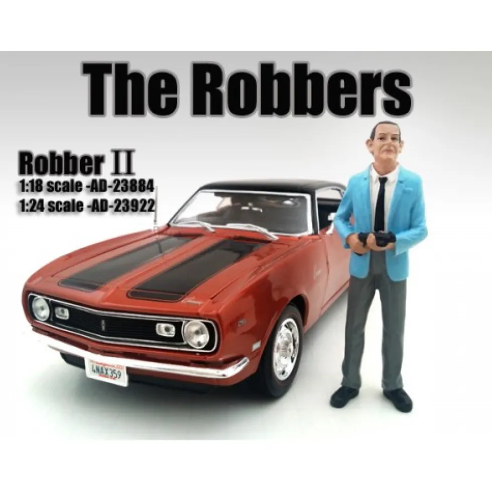 The Robbers Robber II Figure For 1:18 Scale Models American Diorama 23884