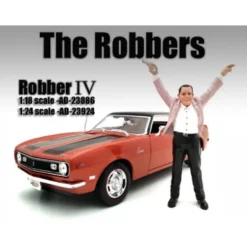 The Robbers Robber IV Figure For 1:18 Scale Models American Diorama 23886