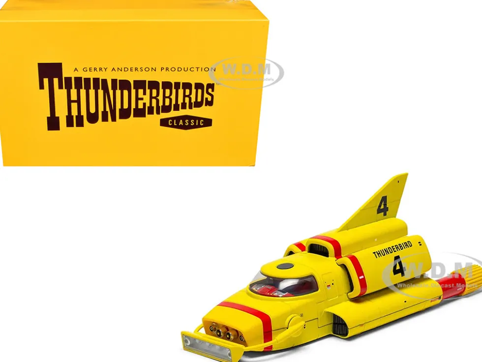 Thunderbird 4 Submarine Yellow "Thunderbirds" (1965-1966) TV Series "F.A.B. Collection" Diecast Model Car by Corgi