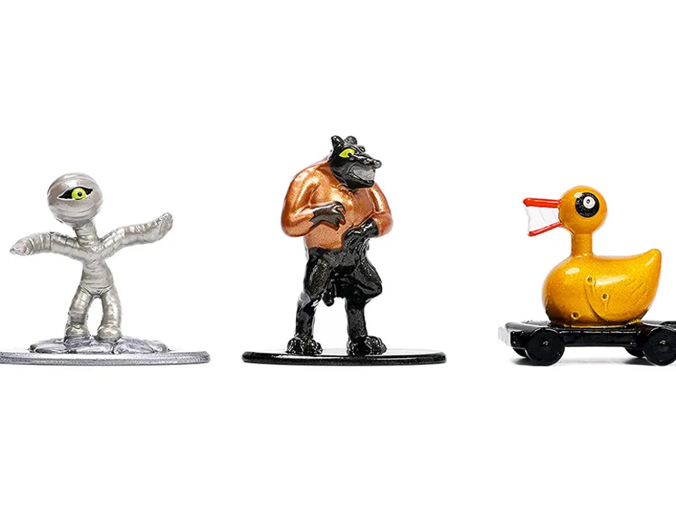 Tim Burton's The Nightmare Before Christmas Set of 18 Diecast Figurines Nano Metalfigs Series Jada 32912
