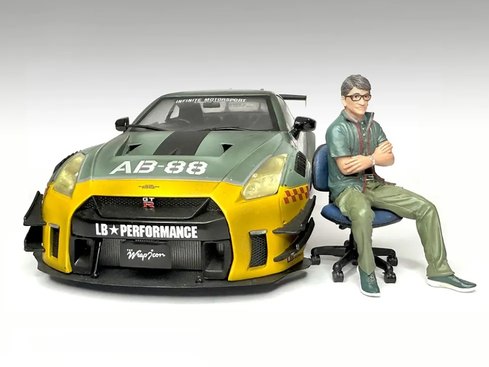 Top Tuners 5 piece Figure Set "Premium" Series for 1/18 Scale Models by American Diorama