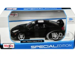 Toyota Celica GT S Black Special Edition Series 1/24 Diecast Model Car Maisto 31237BK