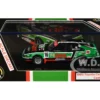 1984 Toyota Celica Supra #16 "Castrol Livery" Black and Green with Graphics 1/64 Diecast Model Car by Paragon Models