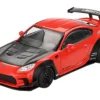 Toyota GR86 "LB-Nation - Liberty Walk" Red with Carbon Hood Limited Edition 1/64 Diecast Model Car by Mini GT