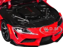 Toyota GR Supra Red "Special Edition" Series 1/24 Diecast Model Car by Maisto