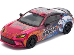 Toyota GR86 #823 1087X "Toyota GR86 Cup" (2025) 1/64 Diecast Model Car by Pop Race