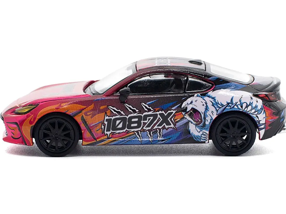Toyota GR86 #823 1087X "Toyota GR86 Cup" (2025) 1/64 Diecast Model Car by Pop Race