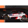 Toyota GR Yaris Rally1 Hybrid #33 Elfyn Evans - Scott Martin Winner "Rally Finland" (2023) 1/18 Diecast Model Car by IXO Models