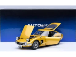 1967 Toyota 2000GT RHD (Right Hand Drive) Gold Metallic 1/18 Model Car by Autoart