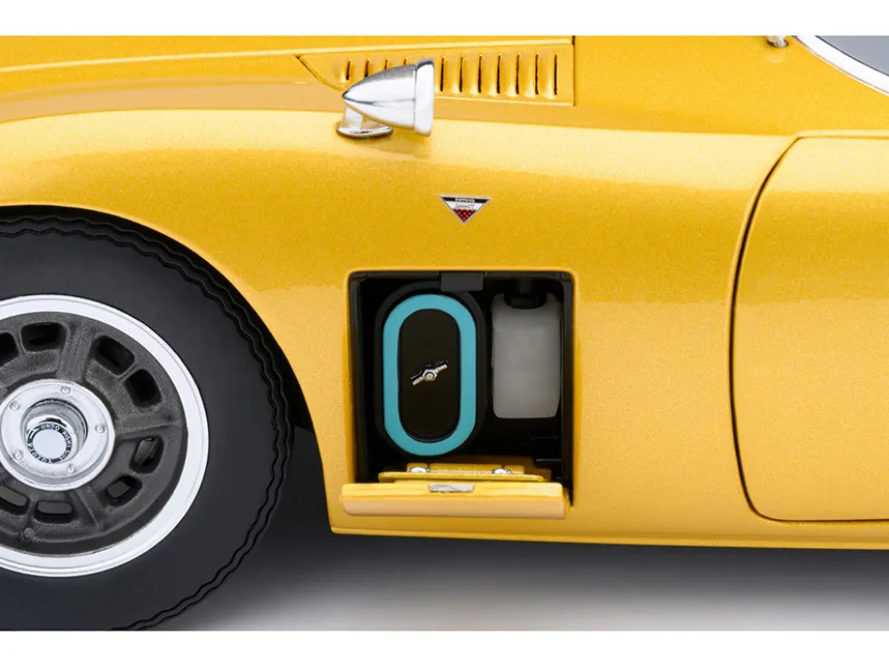 1967 Toyota 2000GT RHD (Right Hand Drive) Gold Metallic 1/18 Model Car by Autoart