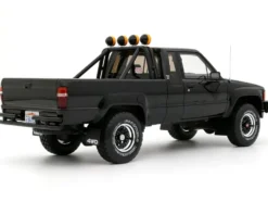 1985 Toyota Hilux SR5 Pickup Truck Black Limited Edition to 3000 pieces Worldwide 1/18 Model Car by Otto Mobile