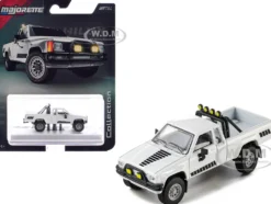 1985 Toyota Hilux SR5 Pickup Truck White with Black Graphics 