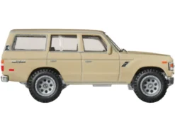 Toyota Land Cruiser FJ60 Tan "Hobbs & Shaw" (2019) Movie "Fast & Furious" Series Diecast Model Car by Hot Wheels