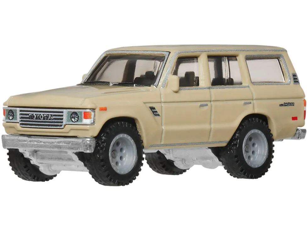 Toyota Land Cruiser FJ60 Tan "Hobbs & Shaw" (2019) Movie "Fast & Furious" Series Diecast Model Car by Hot Wheels