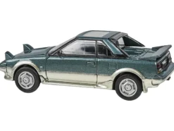 1985 Toyota MR2 MK1 Green Metallic and Gold with Sunroof 1/64 Diecast Model Car by Paragon Models