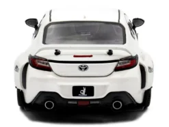 2022 Toyota Pandem GR86 White Metallic 1/43 Diecast Model Car by Solido