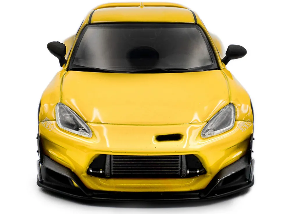 2022 Toyota Pandem GR86 Yellow 1/43 Diecast Model Car by Solido